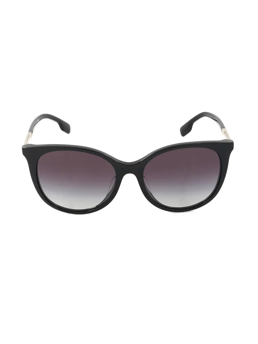 Женские солнцезащитные очки Burberry Alice Gray Gradient Cat Eye BE4333F 30018G 55