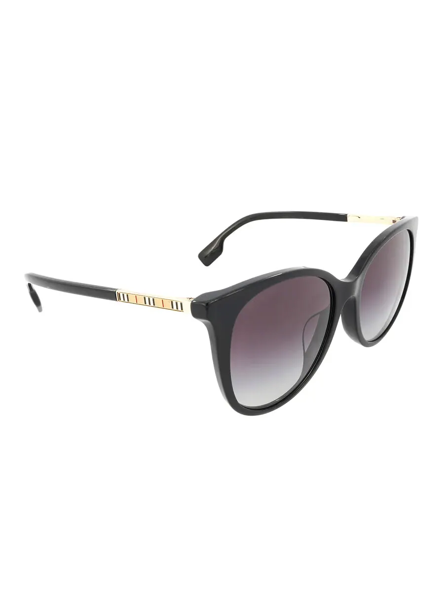 Женские солнцезащитные очки Burberry Alice Gray Gradient Cat Eye BE4333F 30018G 55 — изображение 3 из 5, серый