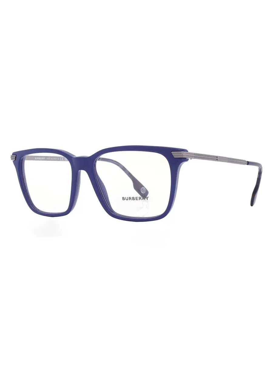 Мужские очки Burberry Ellis Demo Square BE2378 4058 53 — изображение 3 из 6, синий