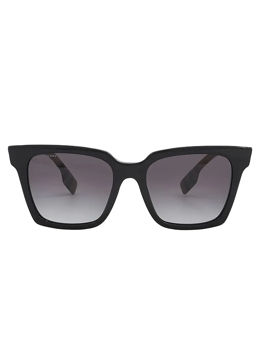 Солнцезащитные очки для женщин Burberry Maple Gray Gradient Square BE4335 39298G 53