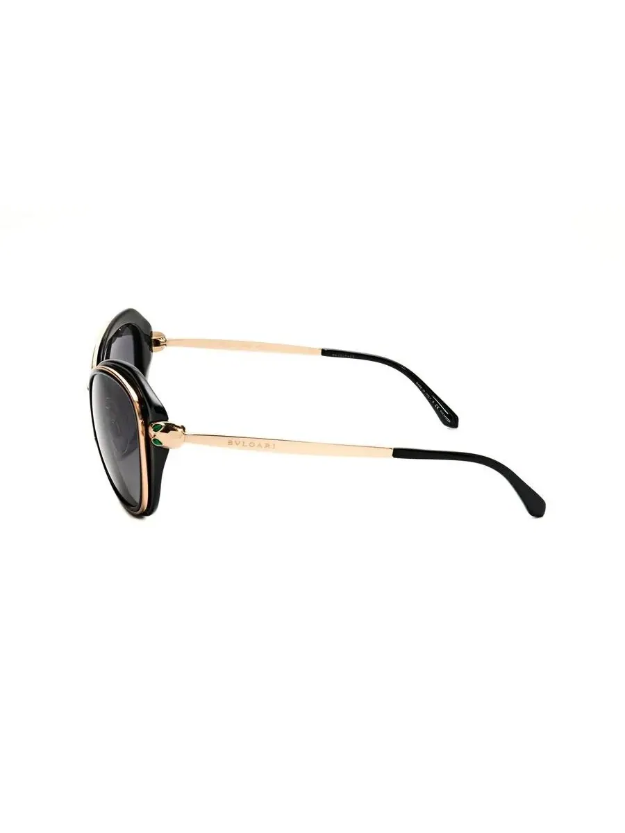 Женские солнцезащитные очки Bvlgari Black Cat Eye 0BV8190KB-5195T3 — изображение 3 из 3, черный