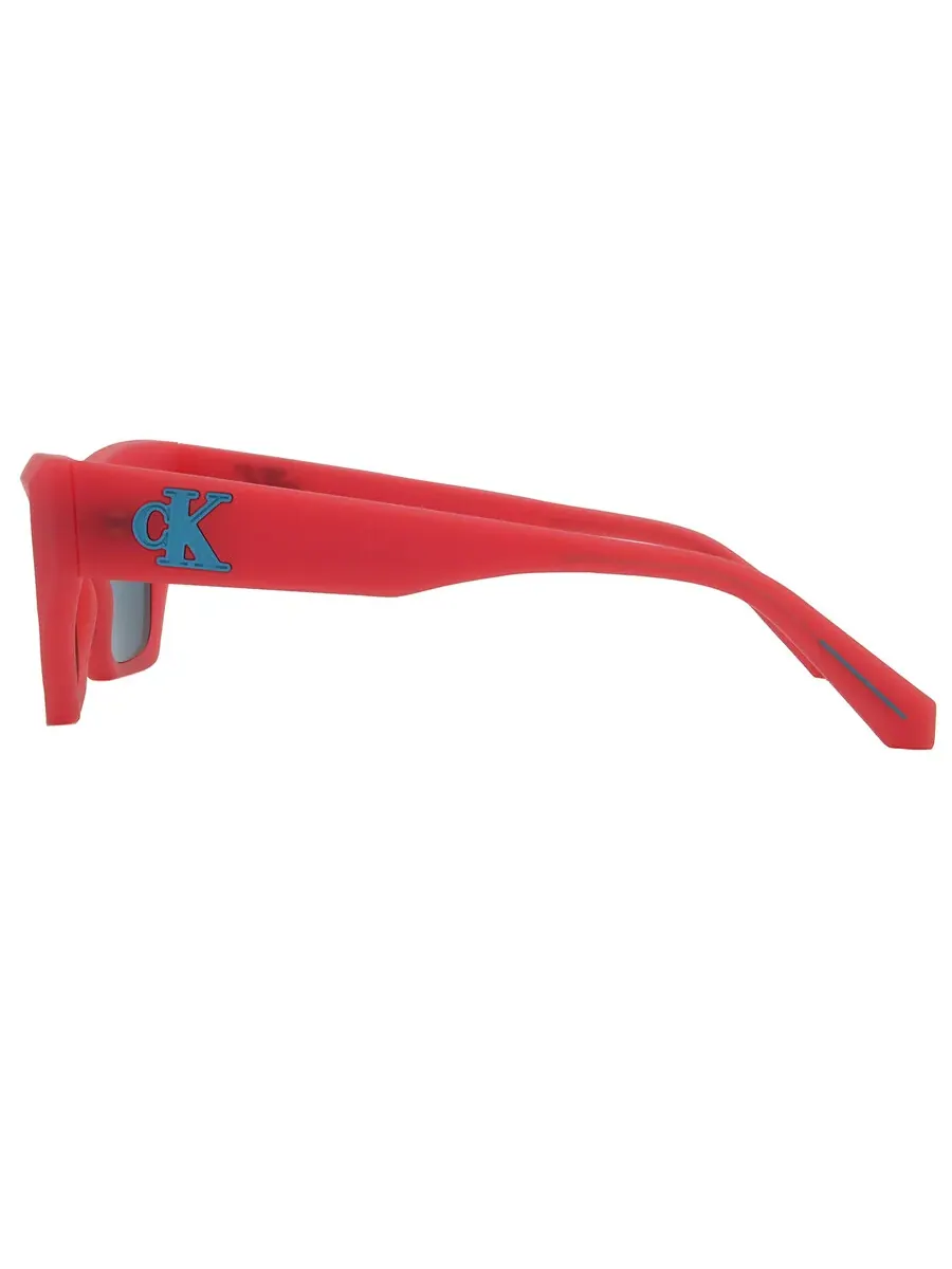 Солнцезащитные очки Calvin Klein Blue Cat Eye унисекс CKJ23641S 600 50 — изображение 3 из 4, красный