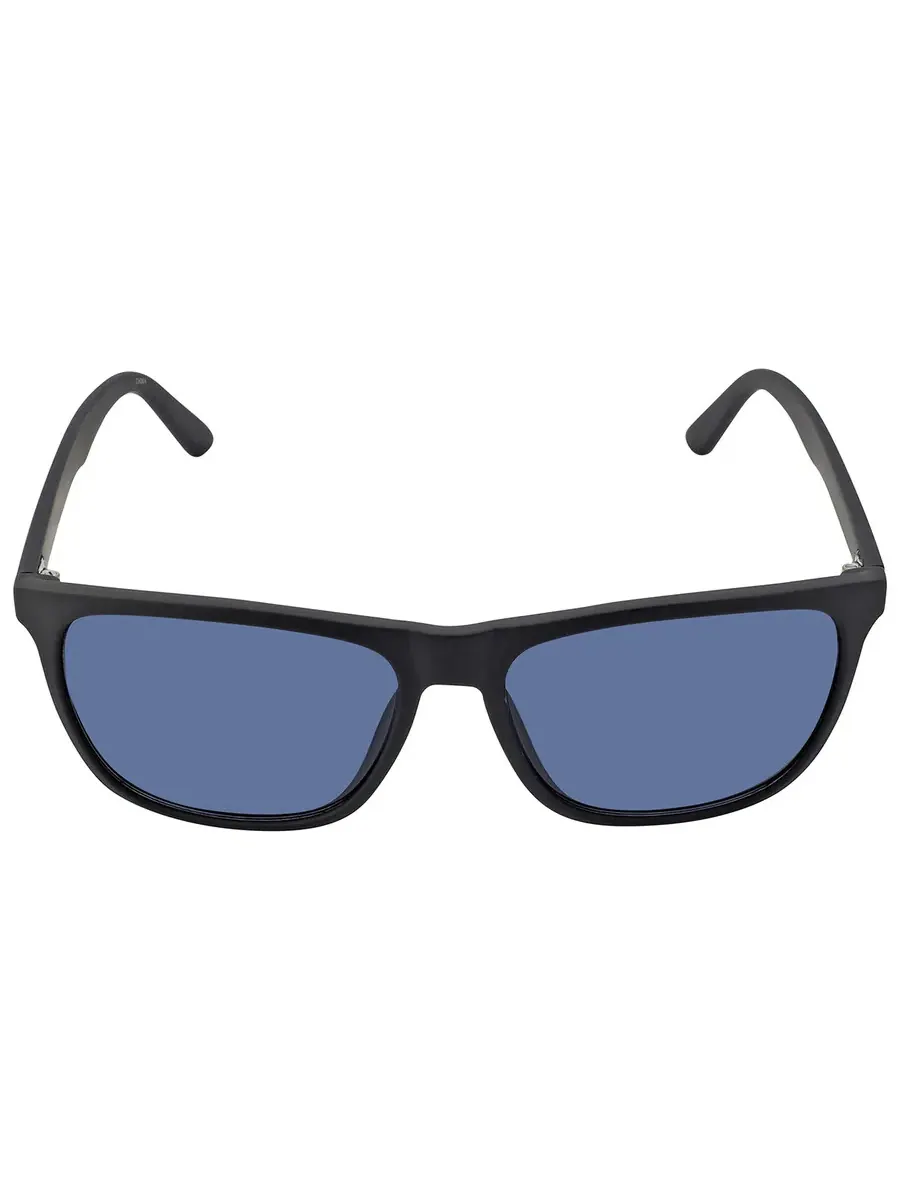 Мужские прямоугольные солнцезащитные очки Calvin Klein Blue CK20520S 001 57