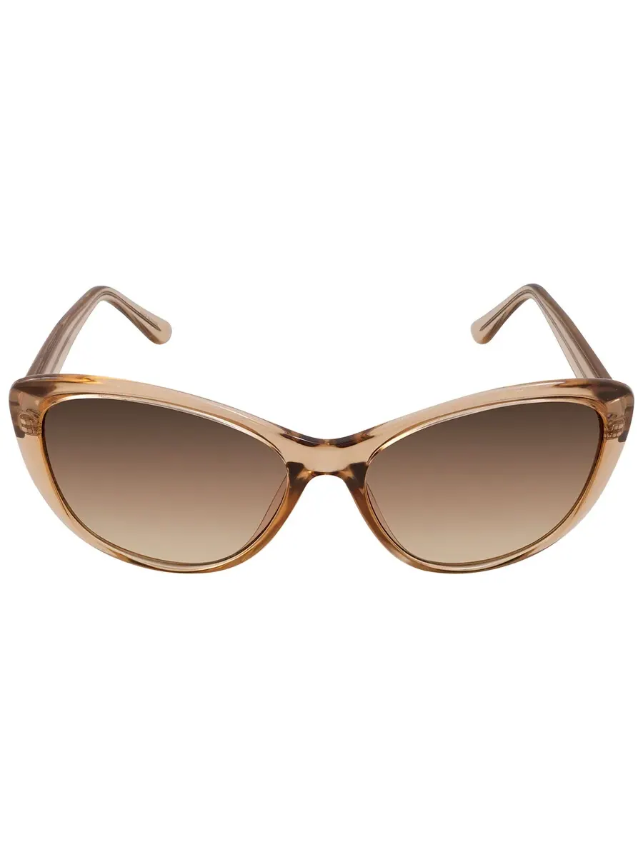 Женские солнцезащитные очки Calvin Klein Brown Gradient Butterfly CK19560S 270 57
