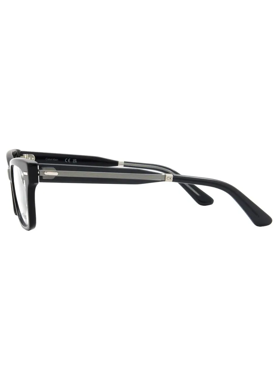 Очки для женщин Calvin Klein Demo Cat Eye CK23512 001 52 — изображение 3 из 4, черный