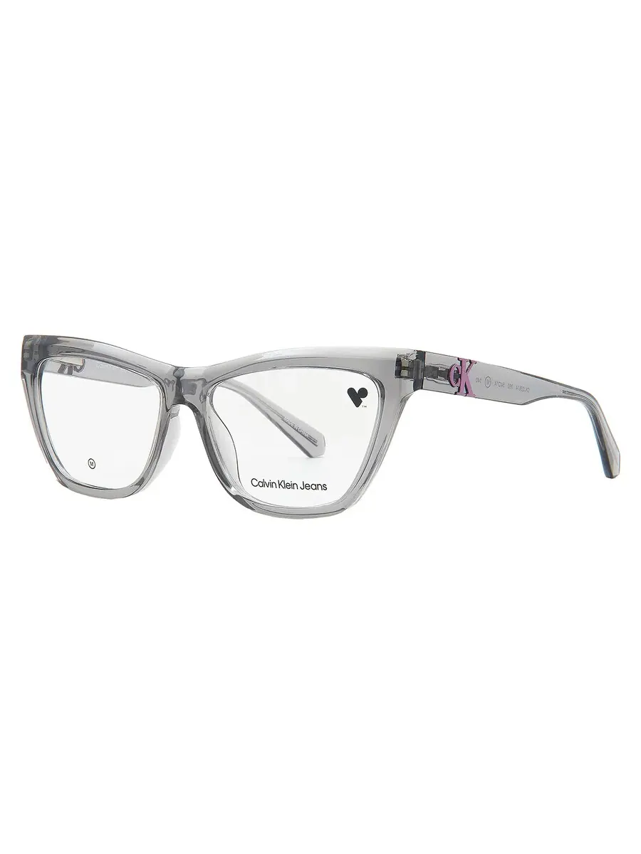 Женские очки Calvin Klein Demo Cat Eye CKJ23614 050 54 — изображение 2 из 4, серый