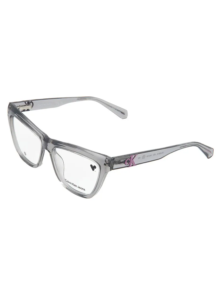 Женские очки Calvin Klein Demo Cat Eye CKJ23614 050 54 — изображение 4 из 4, серый