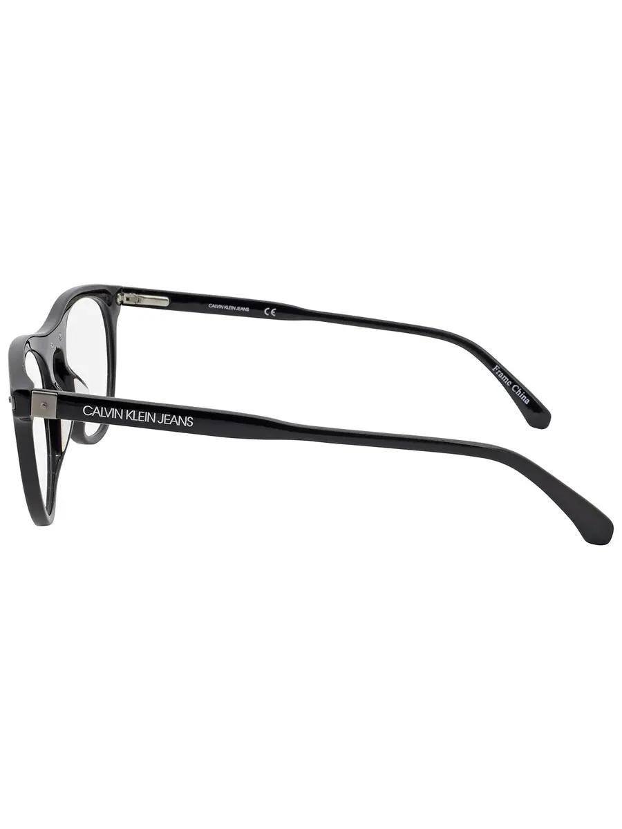Очки мужские Calvin Klein Demo Oval CKJ20514 001 52 — изображение 3 из 3, черный