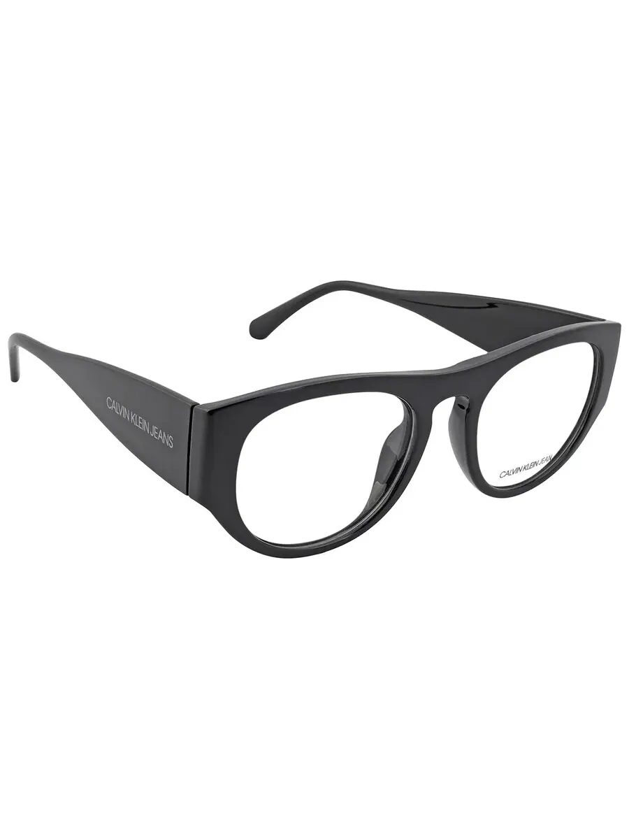 Женские очки Calvin Klein Demo Oval CKJ19510 52 — изображение 2 из 3, черный