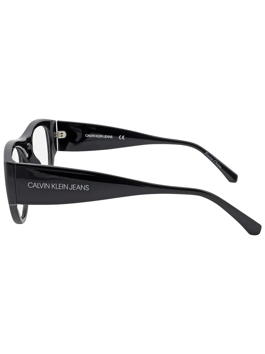 Женские очки Calvin Klein Demo Oval CKJ19510 52 — изображение 3 из 3, черный