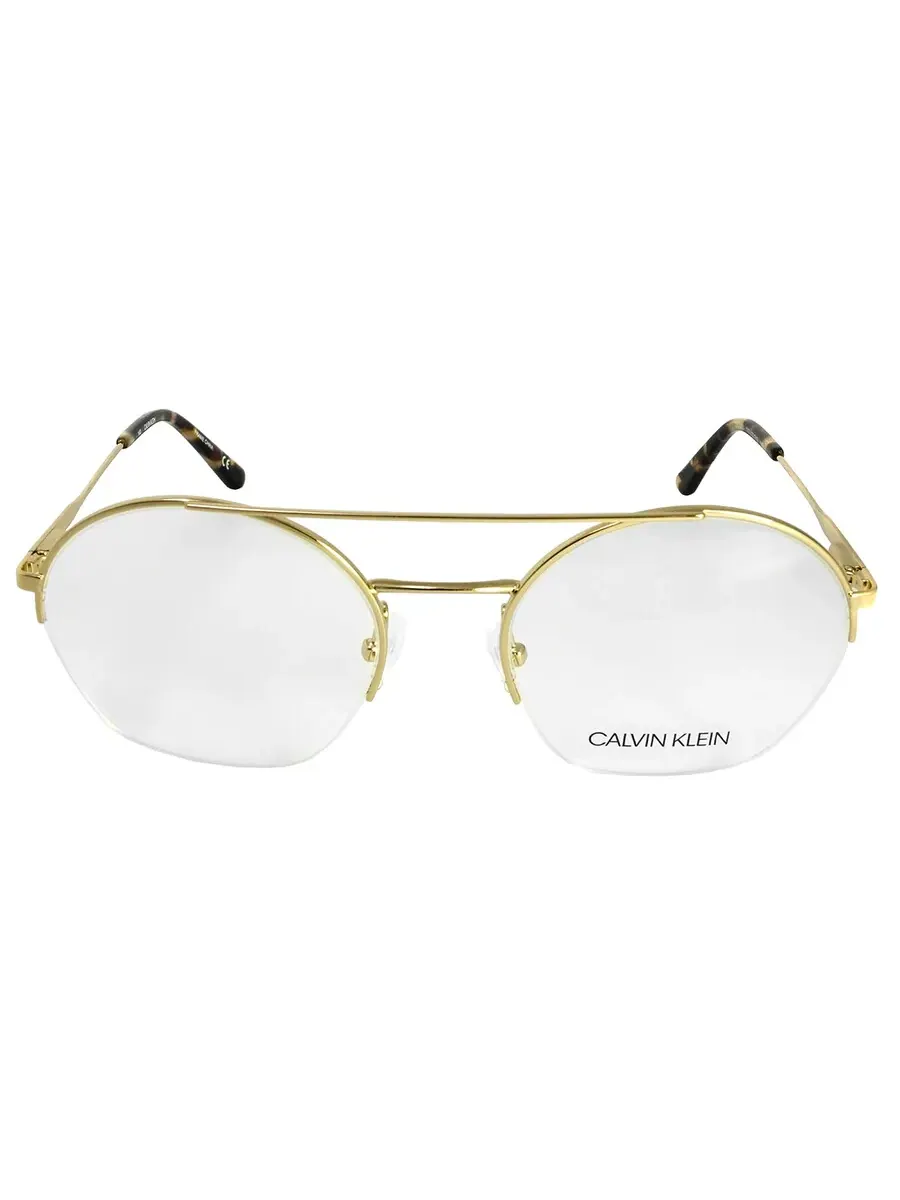Демонстрационные круглые очки унисекс Calvin Klein CK20110 717 52