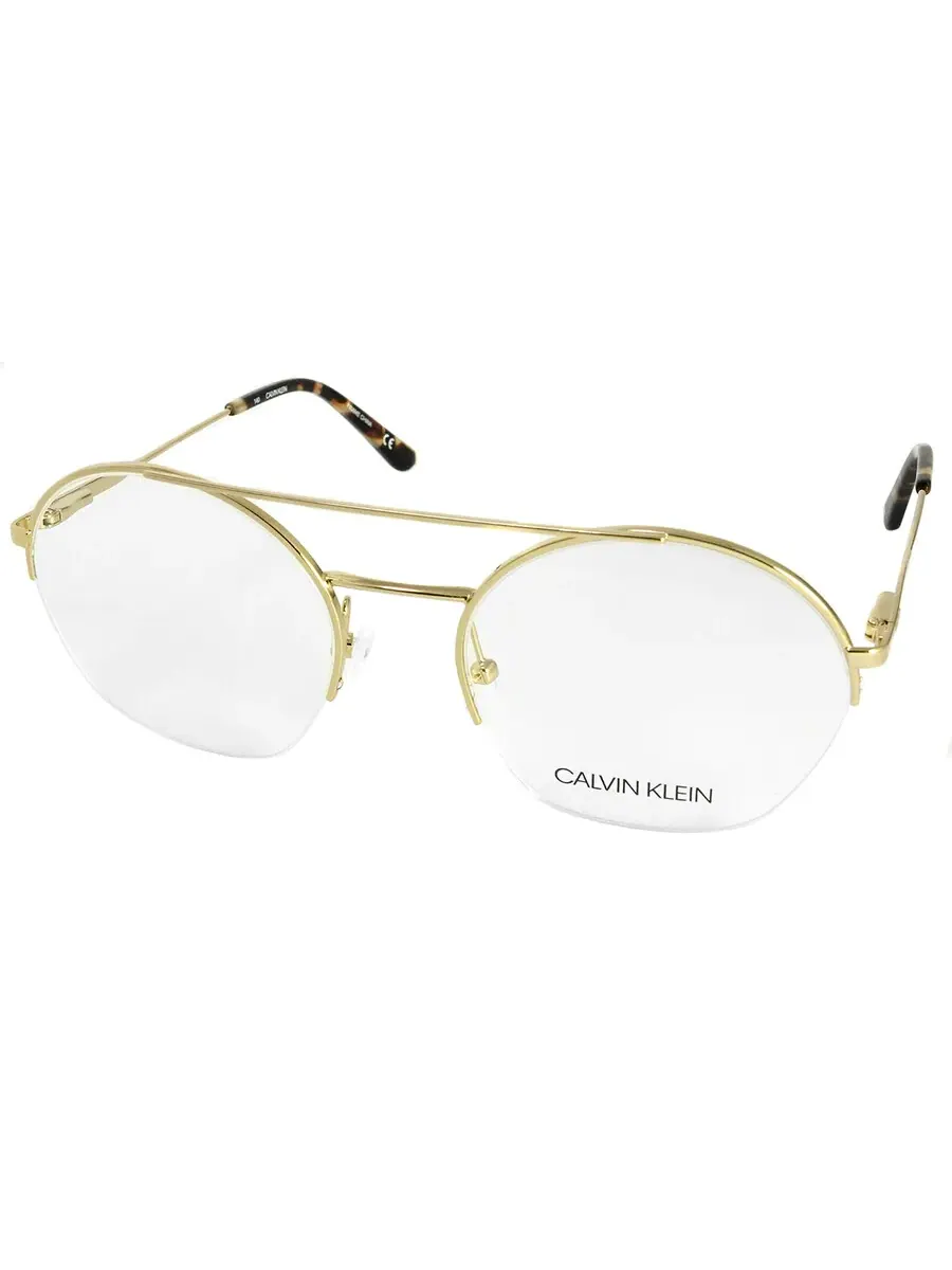 Демонстрационные круглые очки унисекс Calvin Klein CK20110 717 52 — 2