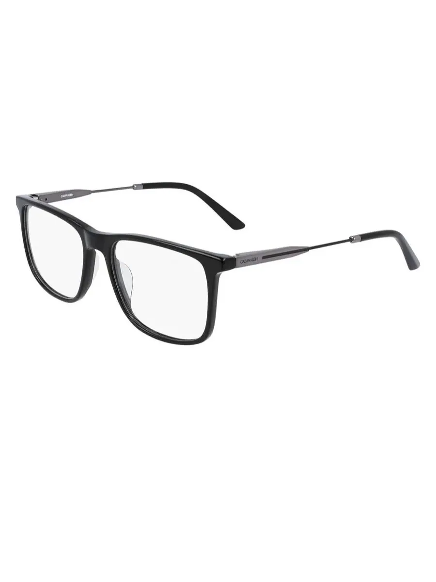 Мужские очки Calvin Klein Demo Square CK21700 001 54 — изображение 2 из 2, черный