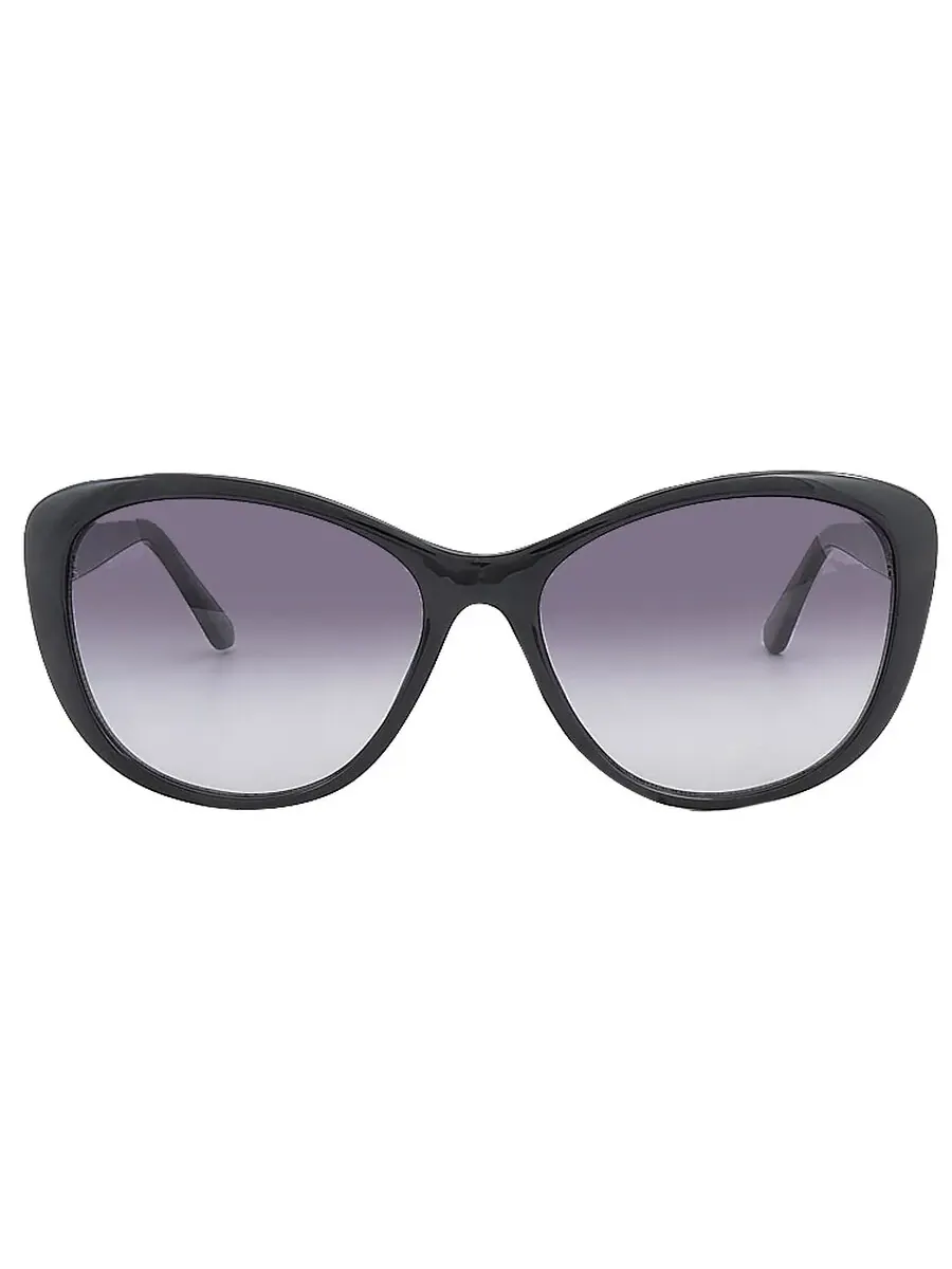 Женские солнцезащитные очки Calvin Klein Grey Butterfly CK19560S 001 57
