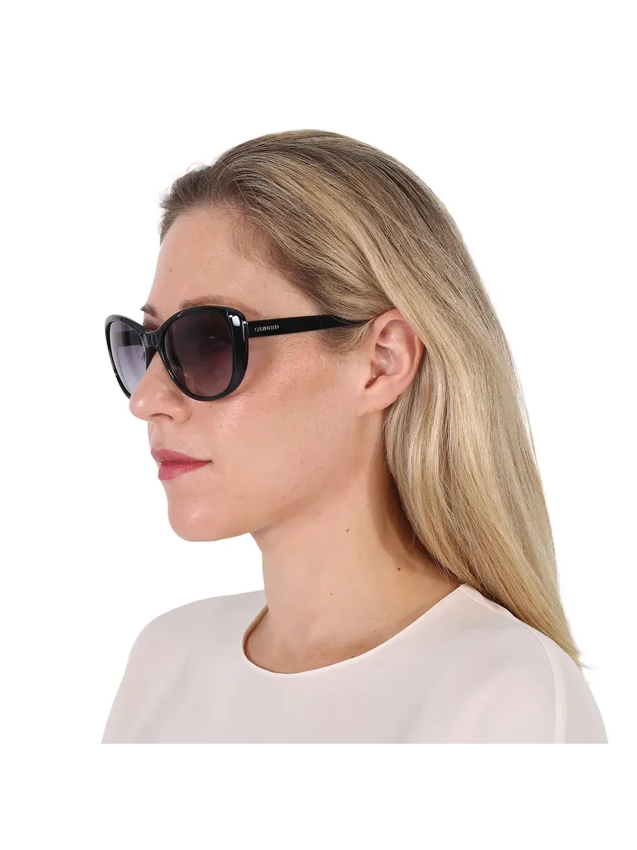 Женские солнцезащитные очки Calvin Klein Grey Butterfly CK19560S 001 57 — изображение 2 из 5, серый