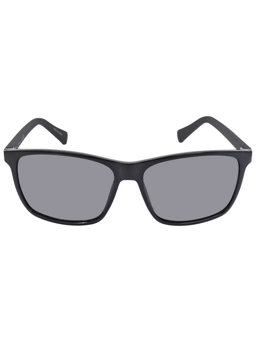 Мужские серые прямоугольные солнцезащитные очки Calvin Klein CK19568S 001 58