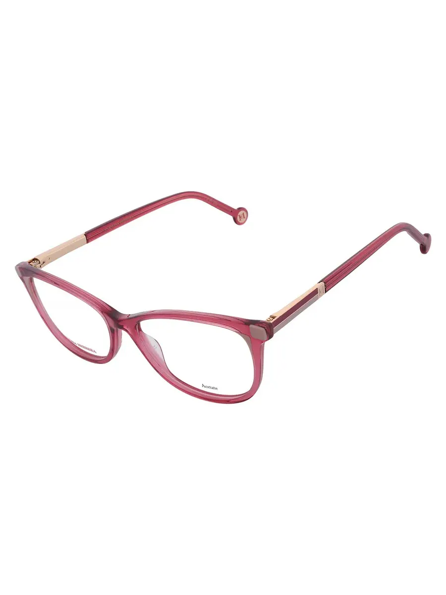 Женские очки Carolina Herrera Demo Cat Eye HER 0163 0G31, сиреневый — изображение 3 из 4, сирень