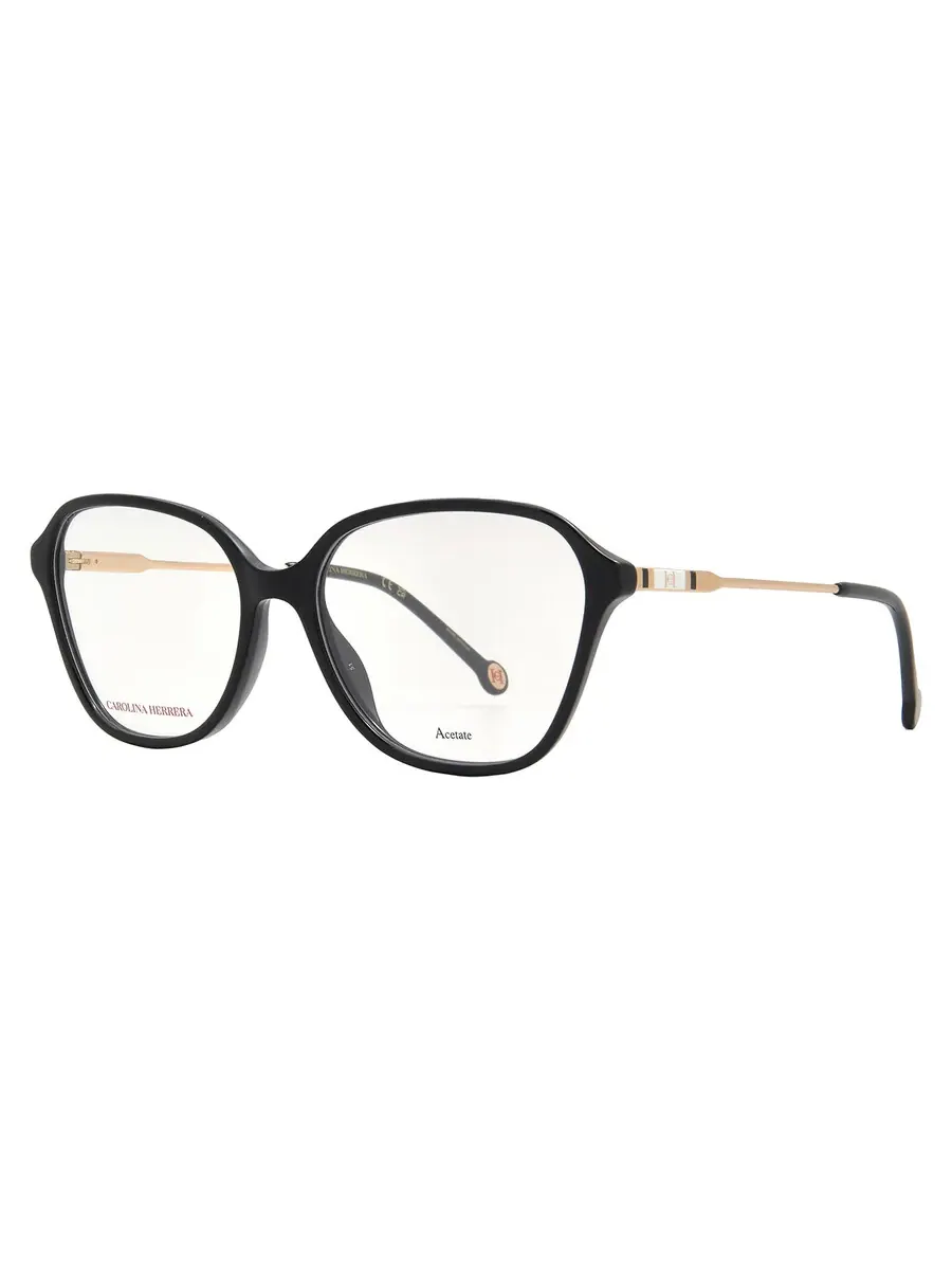Мужские очки Carolina Herrera Demo Square HER 0117 0807 55 — изображение 2 из 4, черный