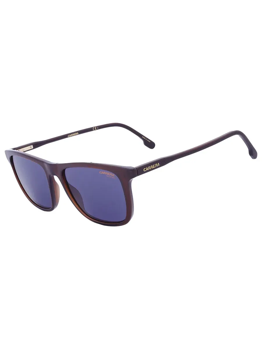 Прямоугольные мужские солнцезащитные очки Carrera Blue CARRERA 261/S 009Q/KU 53 — изображение 3 из 4, коричневый