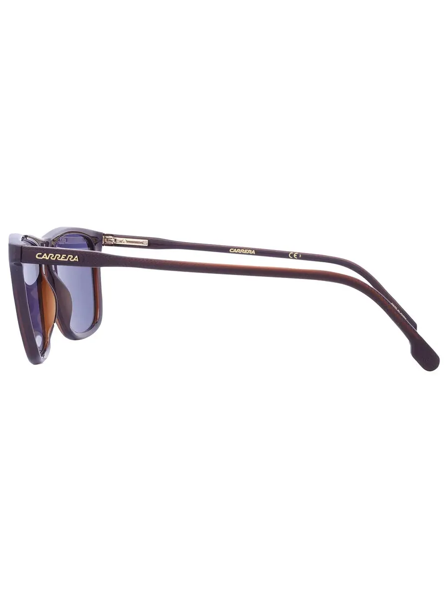 Прямоугольные мужские солнцезащитные очки Carrera Blue CARRERA 261/S 009Q/KU 53 — изображение 4 из 4, коричневый