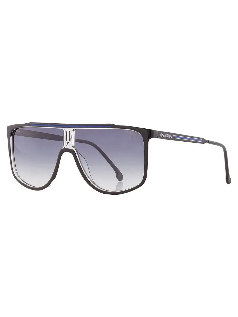Солнцезащитные очки для мужчин Carrera Blue Shaded Pilot CARRERA 1056/S 0D51/08 61 — изображение 3 из 5, черный