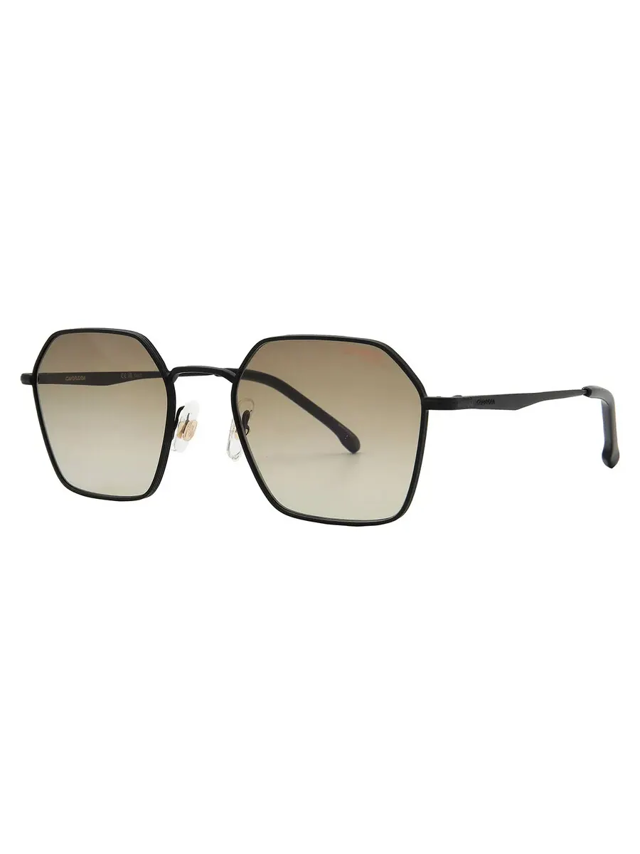 Мужские солнцезащитные очки Carrera Brown Gradient Geometric CARRERA 334/S 0003/86 53 — изображение 2 из 4, черный