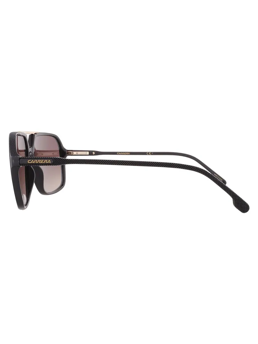 Солнцезащитные очки Carrera Brown Gradient Navigator унисекс CARRERA 229/S 0R60/HA 60 — изображение 4 из 4, черный/коричневый