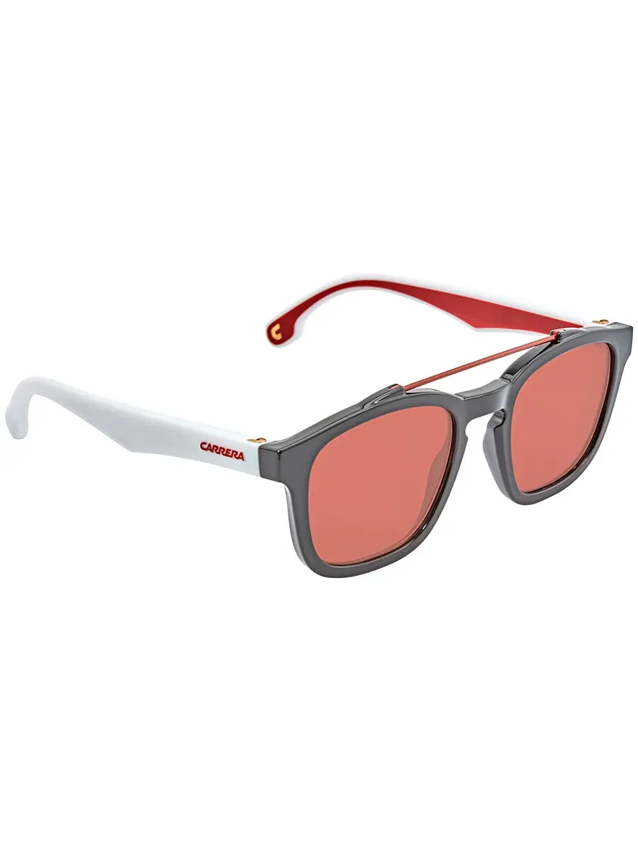 Солнцезащитные очки Carrera Burgundy Square для унисекс CARRERA 1011/S 0807/4S 52 — изображение 2 из 3, черный