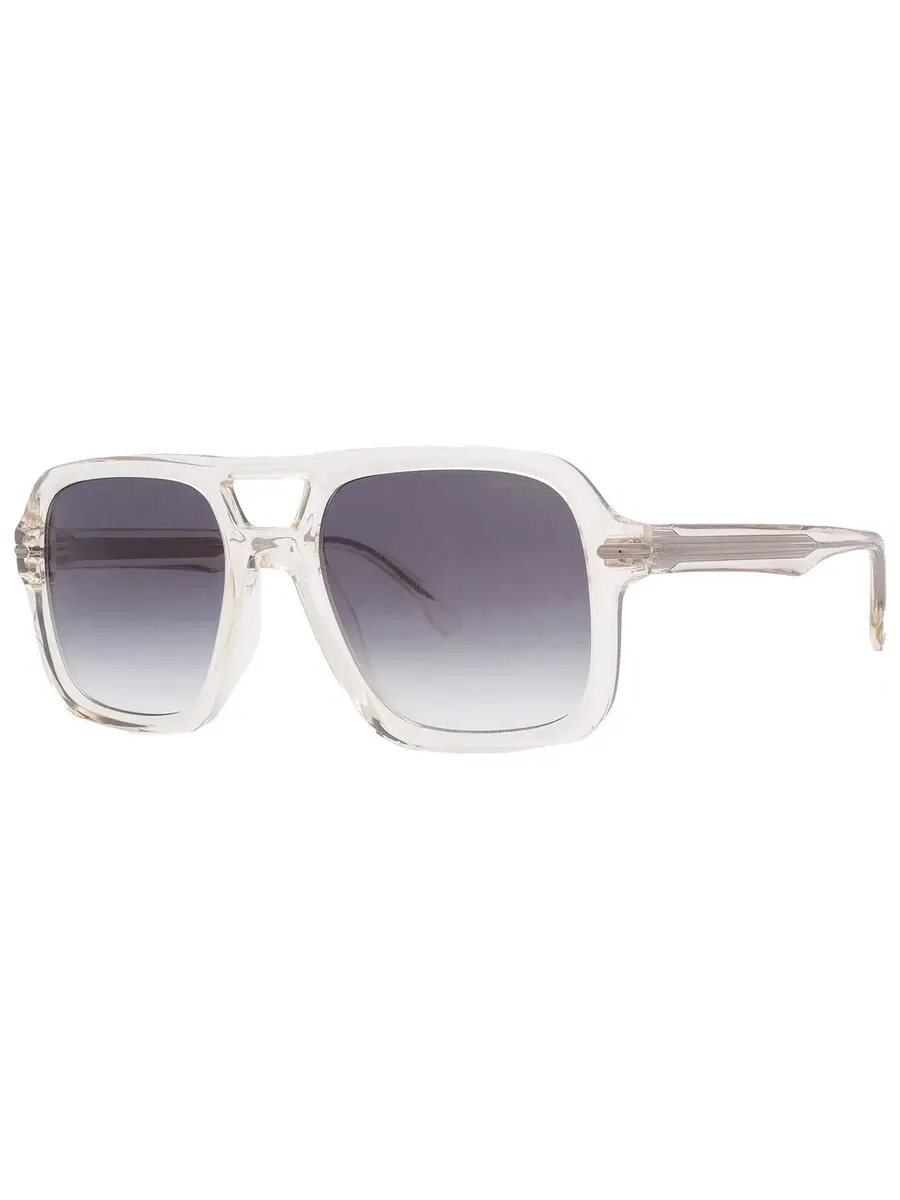 Мужские солнцезащитные очки Carrera Green Shaded Navigator CARRERA 317/S 040G/9K 55 — изображение 3 из 5, желтый