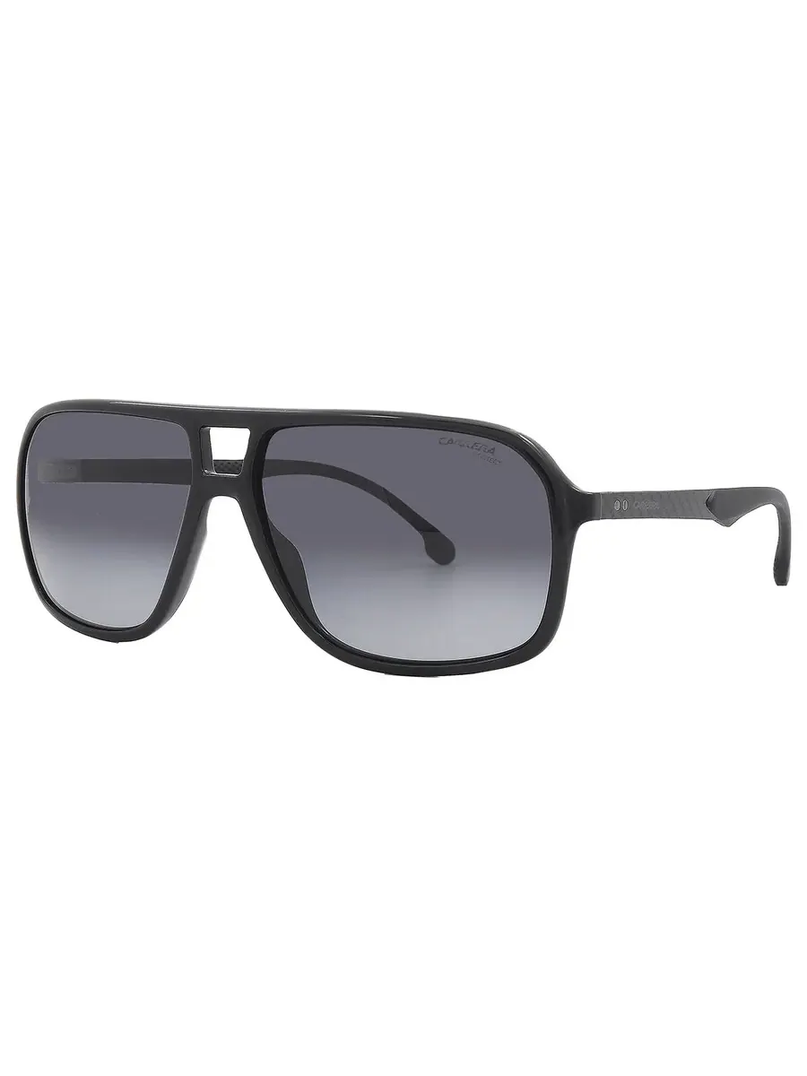 Мужские солнцезащитные очки Carrera Grey Shaded Navigator CARRERA 8035/S 0807/9O 61 — изображение 3 из 5, черный