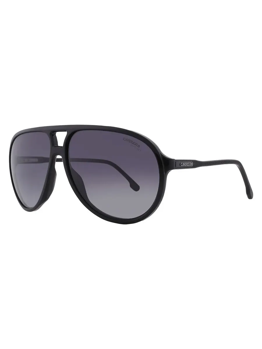 Солнцезащитные очки Carrera Grey Gradient Pilot CA237S 0807 61 — изображение 2 из 4, черный