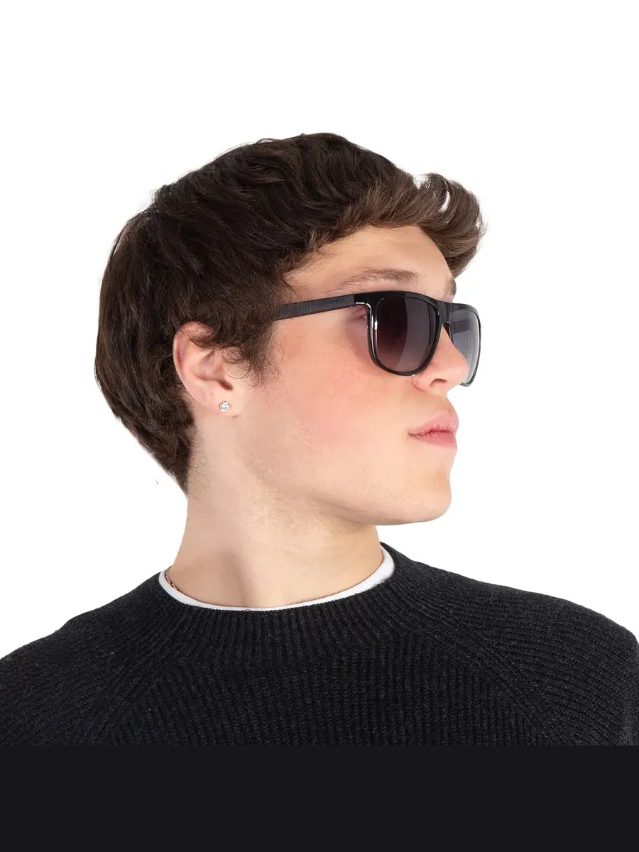 Солнцезащитные очки Carrera Grey Gradient квадратной формы унисекс CARRERA 5003/S 0DDL/JJ 58 — изображение 2 из 5, серый