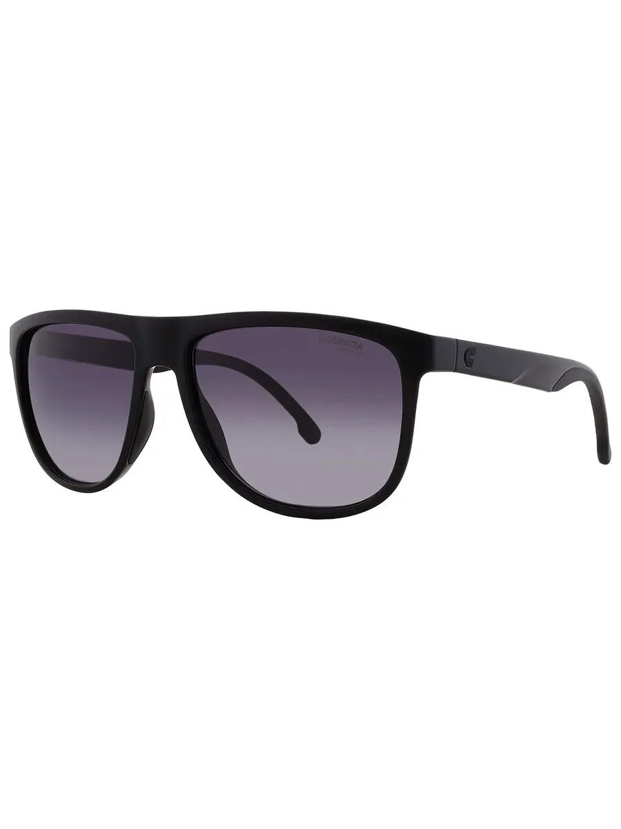 Мужские солнцезащитные очки Carrera Grey Shaded Browline CARRERA 8059/S 0807/9O 58 — изображение 2 из 4, черный