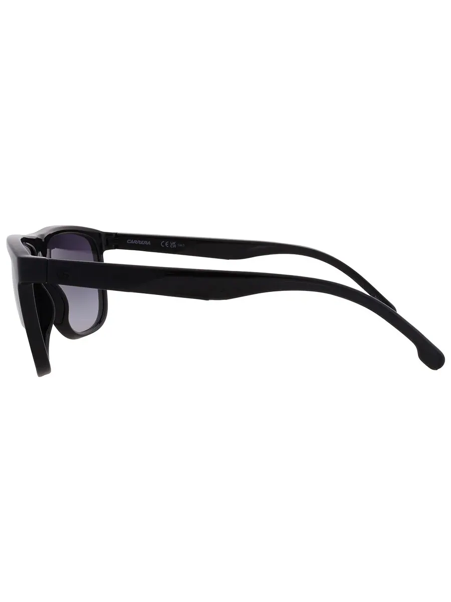 Мужские солнцезащитные очки Carrera Grey Shaded Browline CARRERA 8059/S 0807/9O 58 — изображение 4 из 4, черный