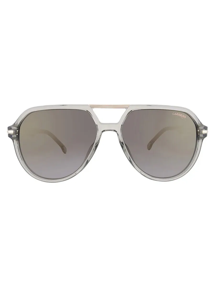 Солнцезащитные очки Carrera Grey Shaded Gold Pilot для мужчин CARRERA 315/S 0KB7/FQ 58
