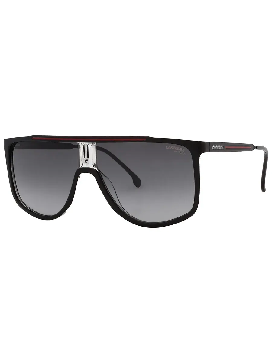 Солнечные очки пилот мужские Carrera Grey Shaded CARRERA 1056/S 0OIT/9O 61 — изображение 3 из 5, черный/красный