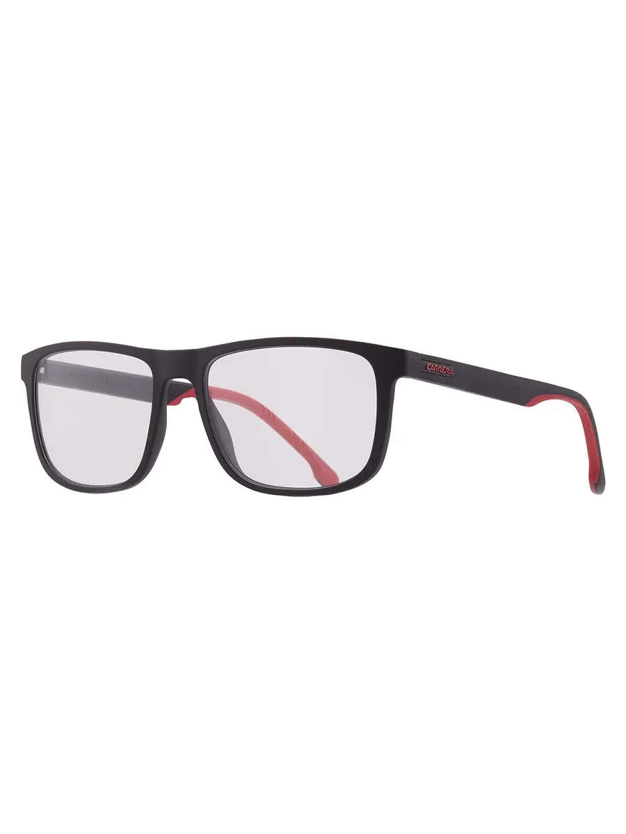 Поляризационные зеленые клипсы Carrera, прямоугольные мужские очки CARRERA 8053/CS 0003/UC 55 — изображение 2 из 5, черный