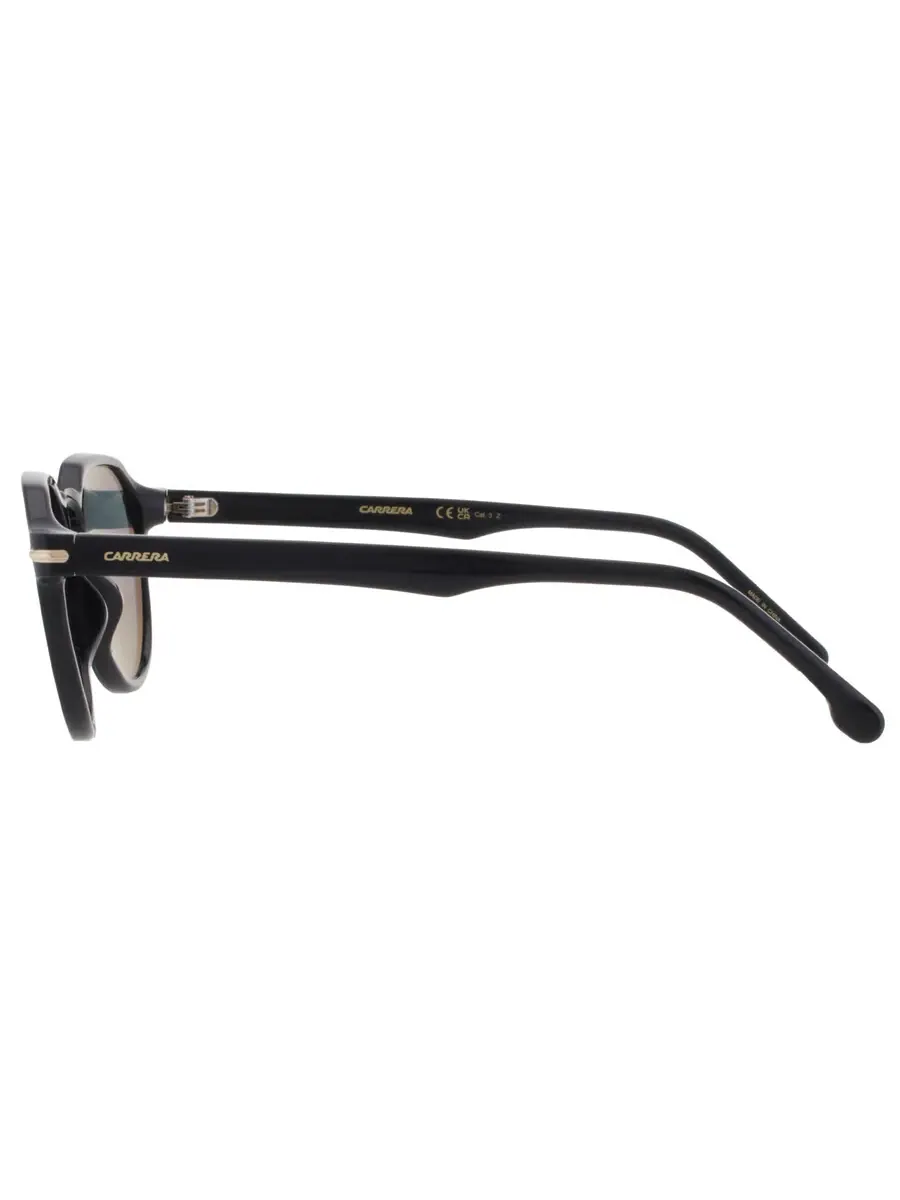 Солнцезащитные очки Carrera Polarized Green Grey Oval унисекс CARRERA 314/S 0807/Q3 50 — изображение 4 из 4, черный