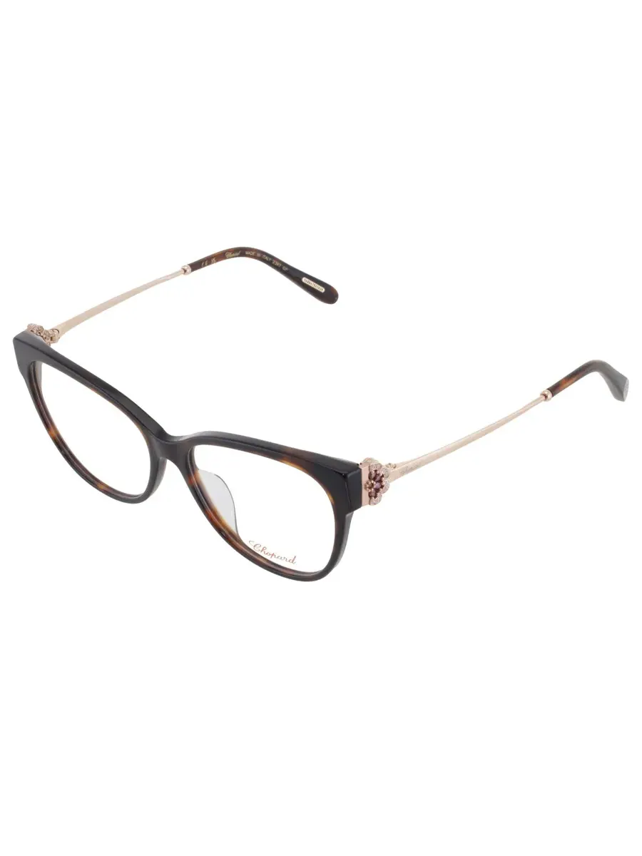 Женские очки Chopard Demo Cat Eye VCH325S 01AY 55 — изображение 3 из 4, хаки