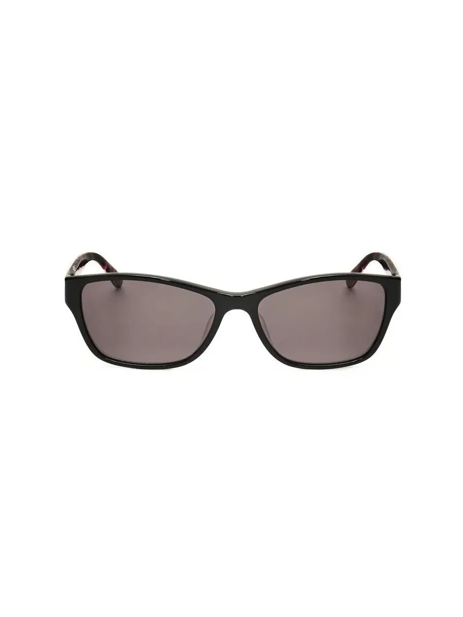 CHRISTIAN LACROIX Женские черные прямоугольные солнцезащитные очки CLS1015-001-2 — серый