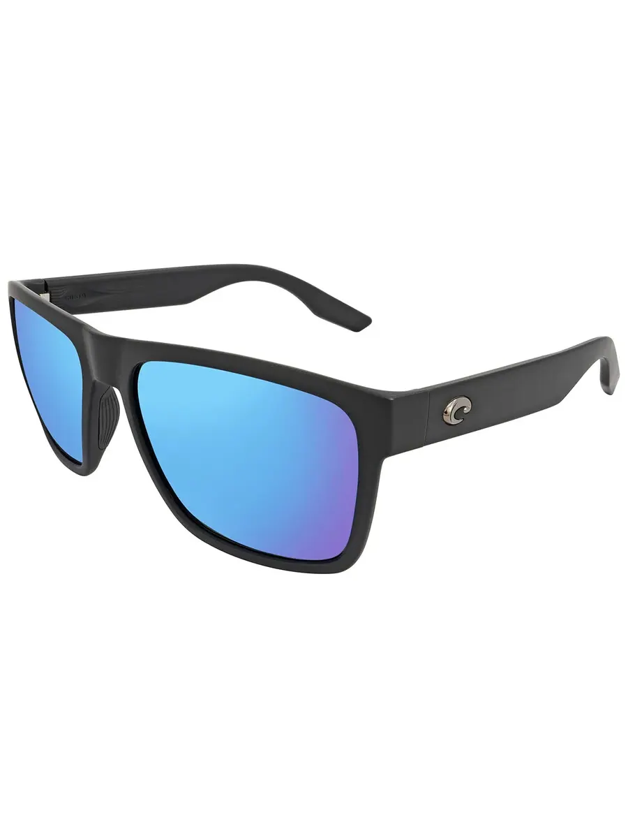 Солнечные очки Costa Del Mar Paunch XL Blue Mirror Polarized Glass Square для мужчин 6S9050 905001 59 — изображение 3 из 4