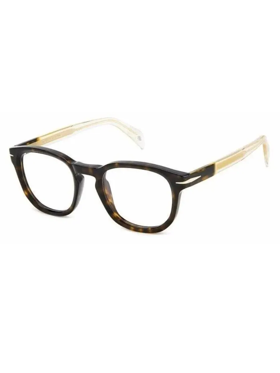 Мужские очки David Beckham Demo Oval DB 7050 0086-47 — коричневый