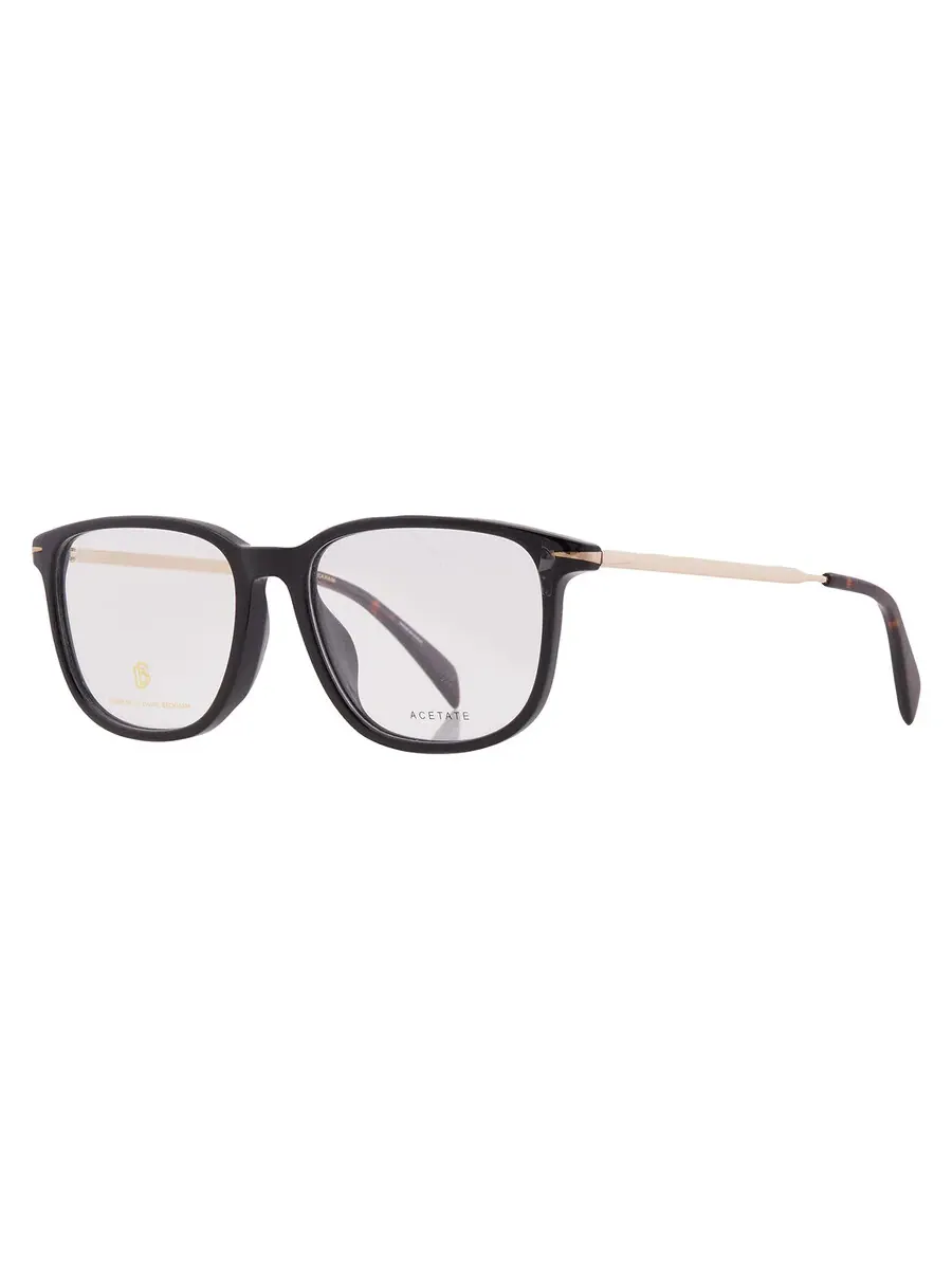 Мужские очки David Beckham Demo Square DB 7074/F 02M2 55 — изображение 2 из 4, черный