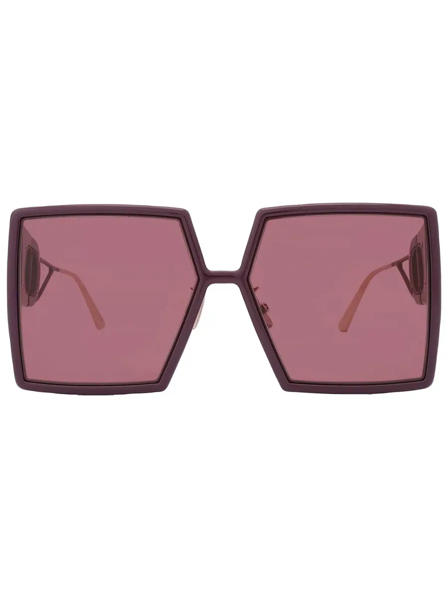 Солнцезащитные очки для женщин Dior 30MONTAIGNE SU Burgundy Square CD40030U 60D0 58