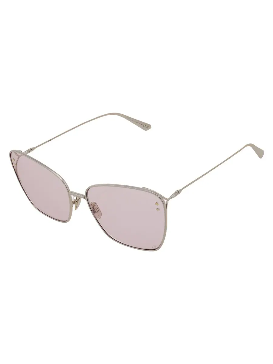 Солнцезащитные очки для женщин Dior MISSDIOR B2U Pink Butterfly CD40095U 10Y 63 — изображение 3 из 4, золото