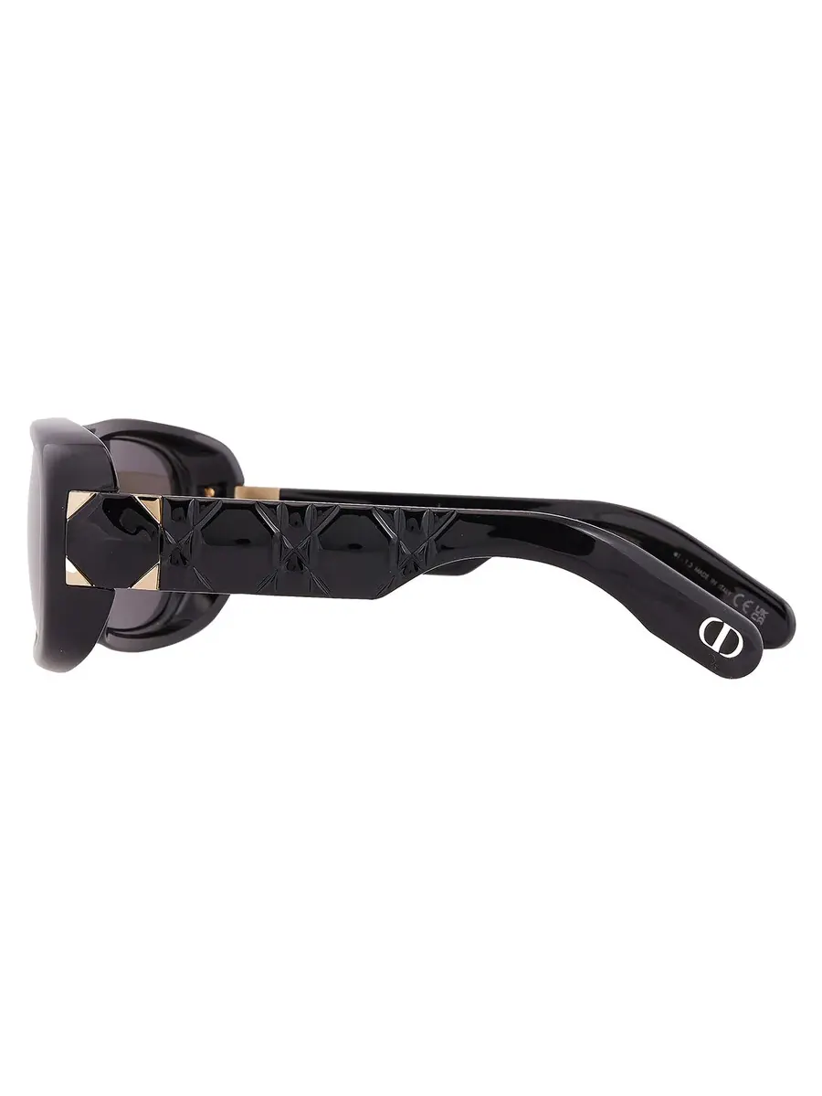 Солнцезащитные очки для женщин Dior LADY 9522 S1I серые CD40115I 01A 59 — изображение 4 из 4, черный