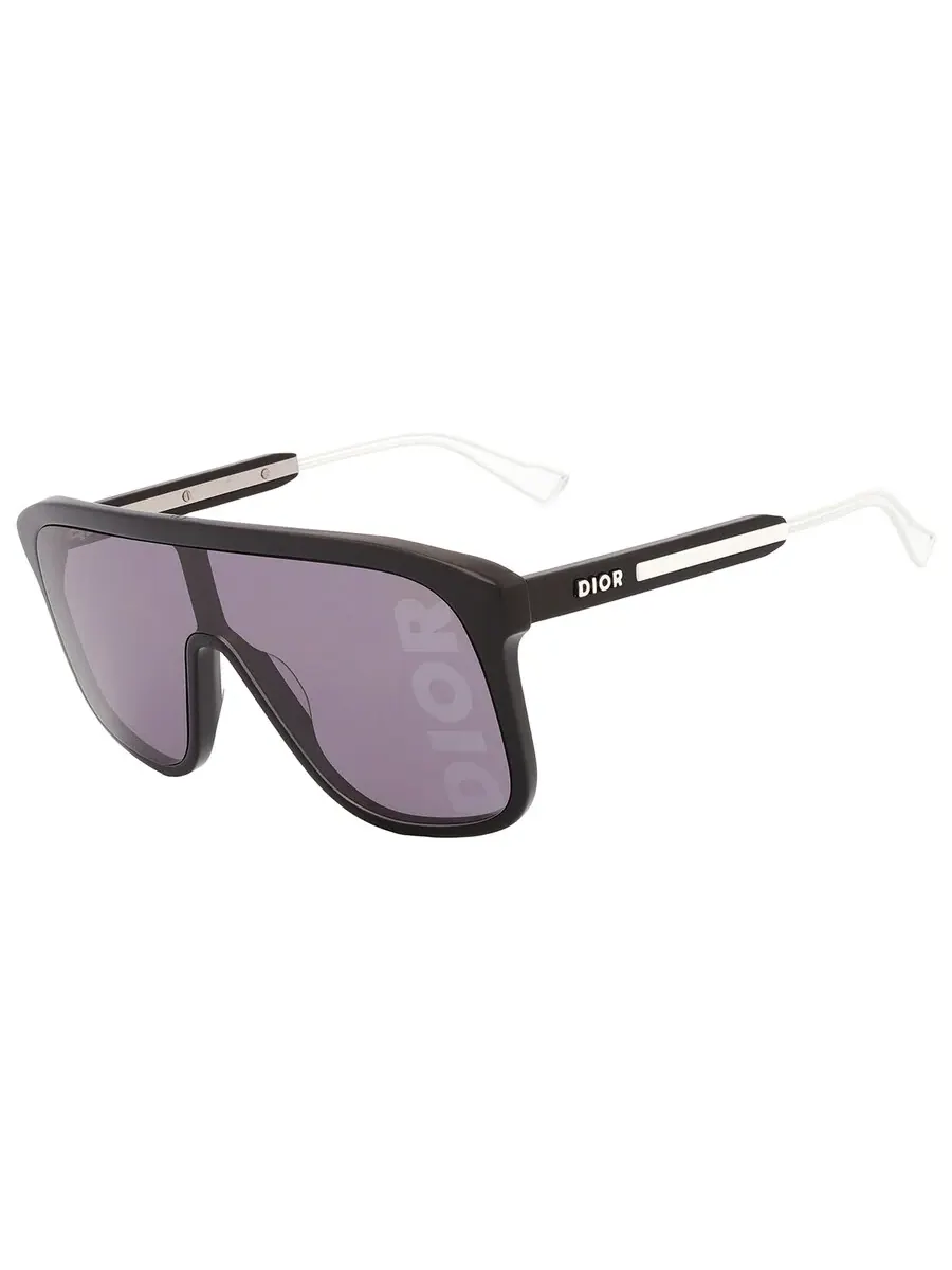 Солнцезащитные очки унисекс Dior DIORFAST M1I Smoke Mirror Shield DM40102I-Y 01C 136 — изображение 4 из 5, серый