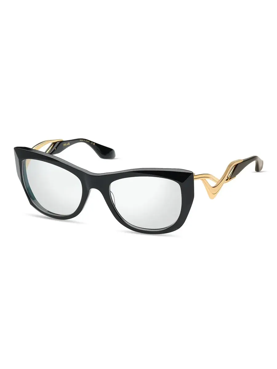 Женские очки Dita ICELUS Demo Cat Eye DTX438-A-01 55 — желтый