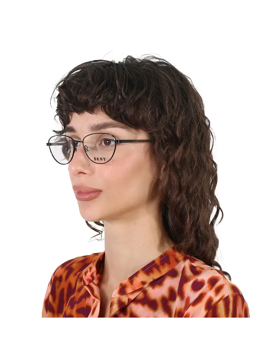 Женские очки DKNY Demo Cat Eye DK3005 001 53 — 2