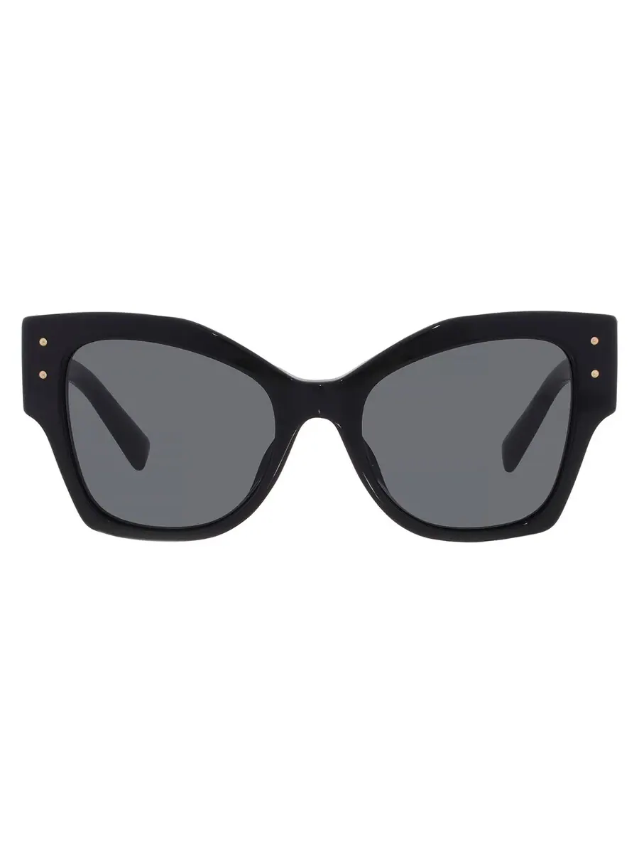 Женские солнцезащитные очки Dolce and Gabbana Dark Grey Butterfly DG4478F 501/87 53 Dolce & Gabbana